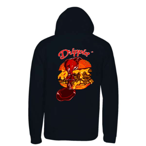 Drippin - Classic Black Hoodie