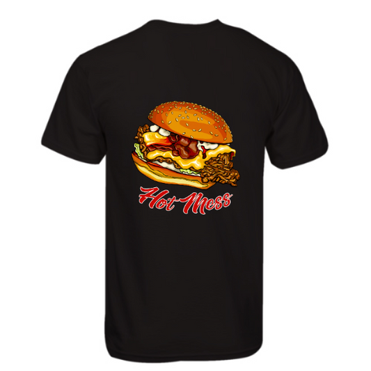 Hot Mess- Black T-Shirt