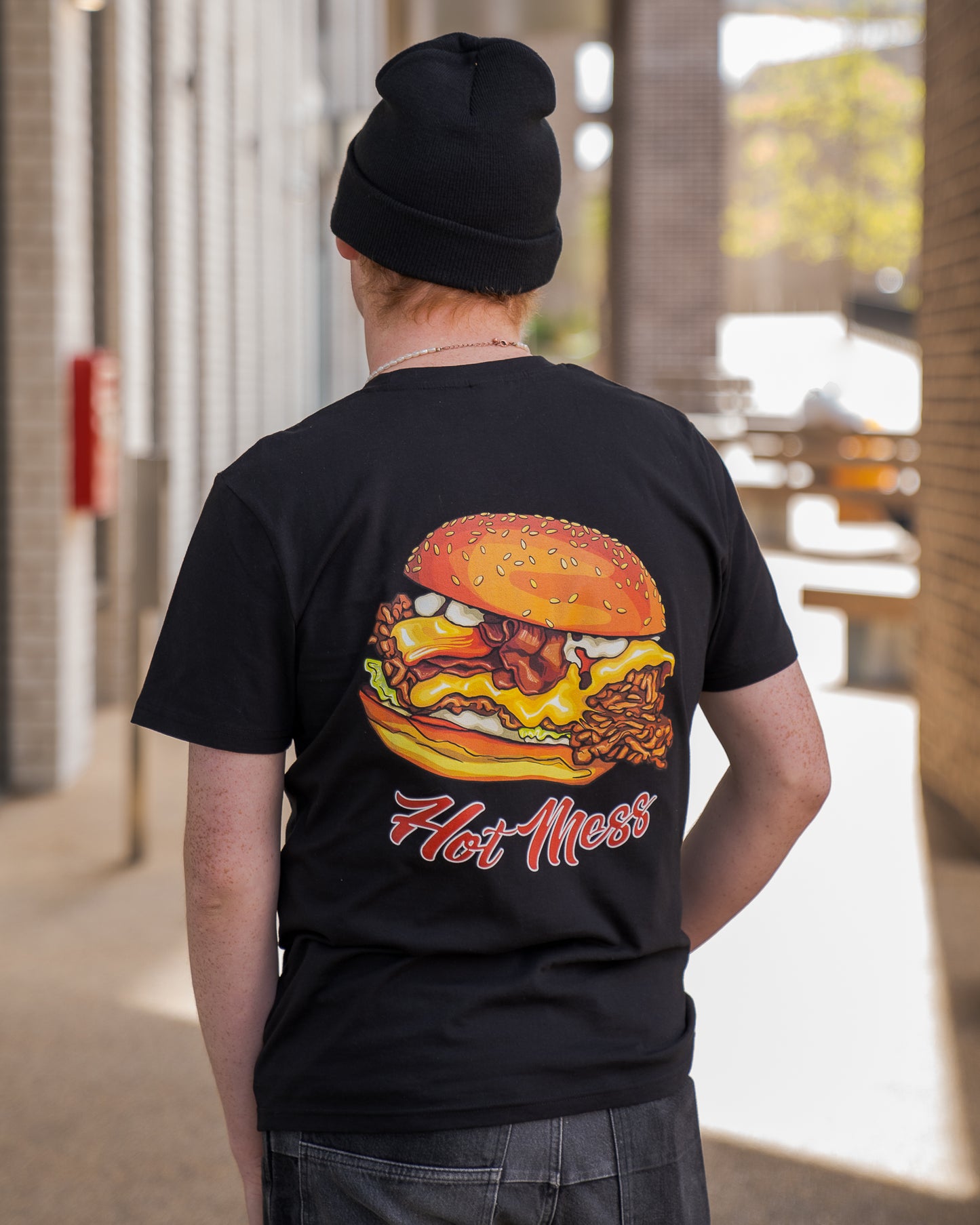 Hot Mess- Black T-Shirt